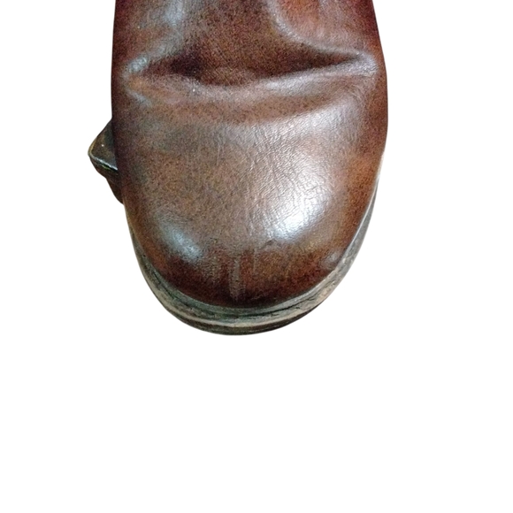 Muk Luks Brown Moto Boots Women's Size 10 - Picture 15 of 16